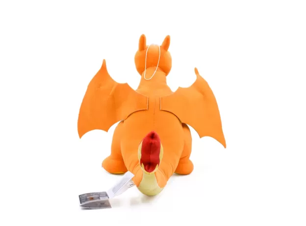 33CM ANIME CHARIZARD PLUSH DOLLS MEGA EVOLUTION X CHARIZARD SOFT STUFFED ANIMALS PLUSH