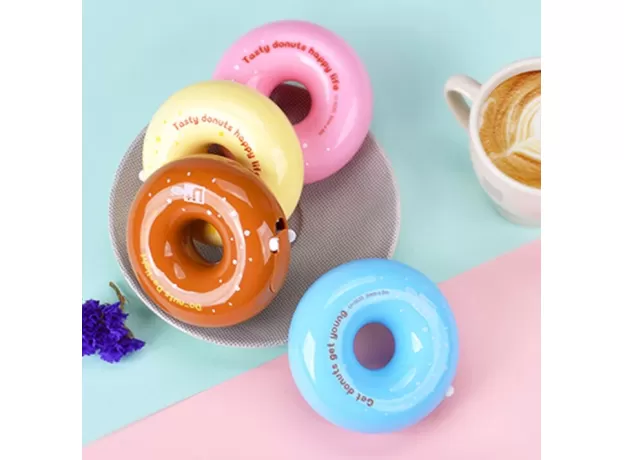 NOVELTY CUTE DONUT SHAPE CORRECTION TAPE WHITE OUT CORRECTOR DIARY STATIONERY