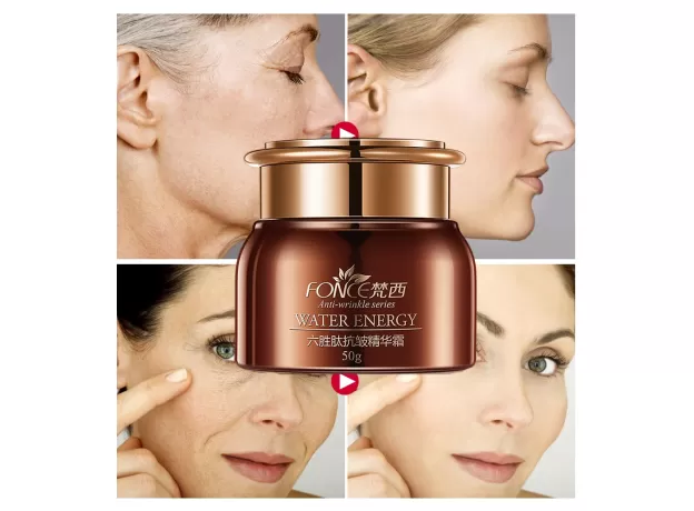 ANTI WRINKLE FACE CREAM 50G ANTI AGING DRY SKIN HYDRATING FACIAL LIFTING FIRMING PEPTIDE SERUM