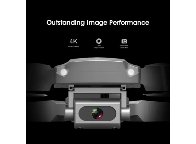 MINI DRONE HD 4K 1080P - WIFI FPV FOLDABLE RC QUADCOPTER WITH HEIGHT HOLD