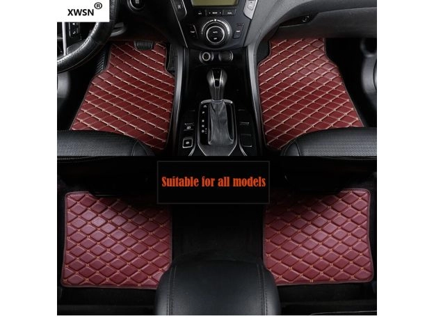 CAR MATS UNIVERSAL HIGH QUALITY LEATHER CAR FLOOR MATS SUITABLE FOR 99% ALL MODELS CAR ACCESSORIES