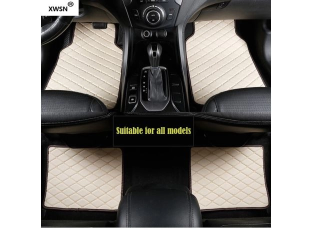 CAR MATS UNIVERSAL HIGH QUALITY LEATHER CAR FLOOR MATS SUITABLE FOR 99% ALL MODELS CAR ACCESSORIES