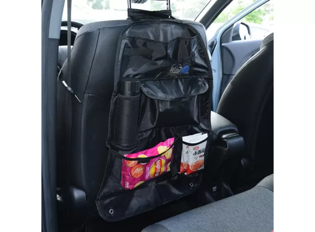 CAR SEAT BAG STORAGE MULTI POCKET ORGANIZER CAR SEAT BACK BAG CAR ACCESSORIES