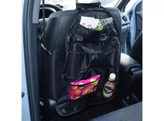 CAR SEAT BAG STORAGE MULTI POCKET ORGANIZER CAR SEAT BACK BAG CAR ACCESSORIES