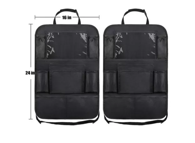 FASHION CONVENIENT CAR SEAT BACK ORGANIZER MULTI-POCKET STORAGE BAG