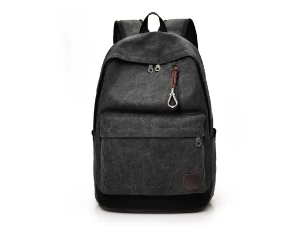 WOMEN MEN CANVAS BACKPACKS LARGE SCHOOL BAGS FOR TEENAGER BOYS GIRLS TRAVEL LAPTOP BACKBAG