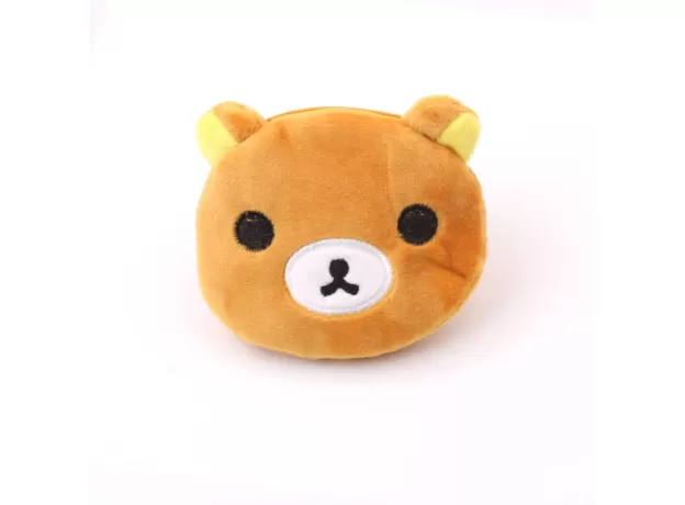 SOFT PLUSH PANDA DOG RABBIT MONKEY CARTOON WOMEN COIN PURSE MINI CUTE OVAL ZIPPER GIRL COIN WALLET
