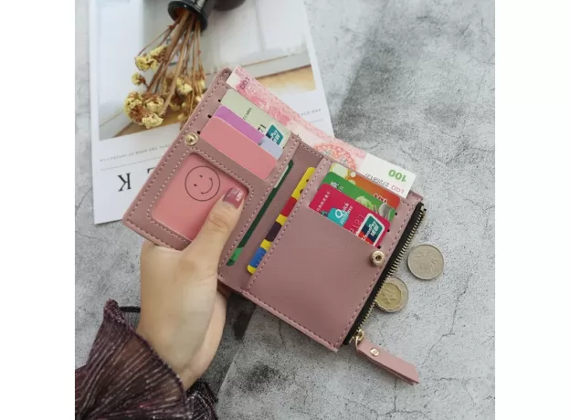 WOMEN WALLETS SMALL FASHION BRAND LEATHER PURSE WOMEN LADIES CARD BAG FOR WOMEN