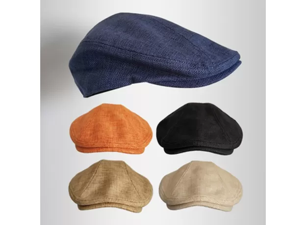 BERET CAPS OUTDOOR SUN BREATHABLE FLAT HATS WOMENS MENS IVY CAP