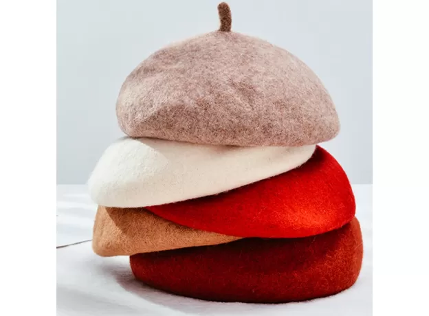 WARM WOOL WINTER THIN WOOL WOMEN GIRL BERET FRENCH ARTIST BEANIE HAT CAP