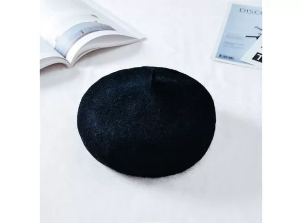 WARM WOOL WINTER THIN WOOL WOMEN GIRL BERET FRENCH ARTIST BEANIE HAT CAP