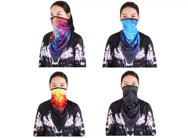 TREND MOTORCYCLE WINDPROOF BANDANA SCARF MAGIC MULTIFUNCTIONAL HALF FACE MASK
