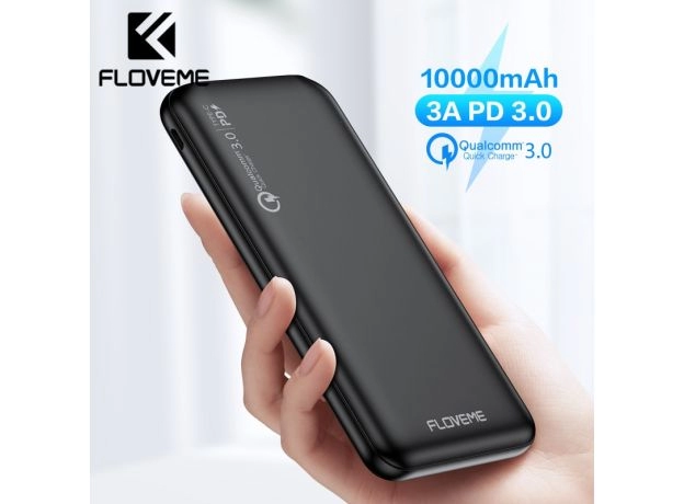 POWER BANK 10000MAH PD 3.0 FAST 18W POWERBANK 10000 MAH EXTERNAL MOBILE BATTERY