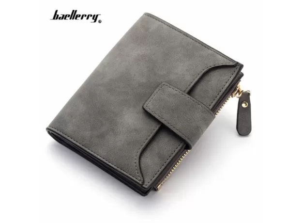 LEATHER WOMEN WALLET HASP SMALL AND SLIM COIN POCKET PURSE WOMEN WALLETS CARDS HOLDERS