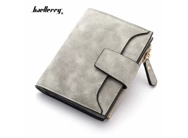 LEATHER WOMEN WALLET HASP SMALL AND SLIM COIN POCKET PURSE WOMEN WALLETS CARDS HOLDERS