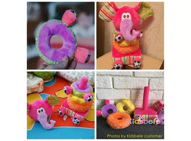 TOYS FOR NEWBORN CHILDREN EDUCATIONAL BABY TOYS SOFT PLUSH MOBILE RATTLES TOYS