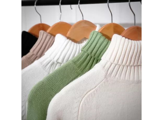 WINTER KOREAN CASHMERE TURTLENECK LONG SLEEVE PULLOVER FEMALE JUMPER KNITWEAR