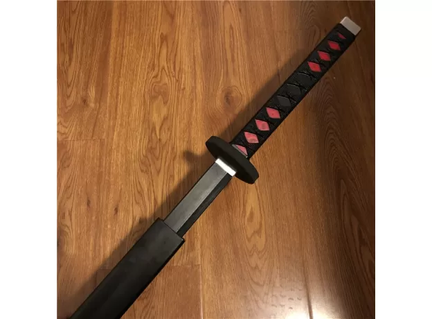 104CM DEADPOOL SWORD GUN DEMON SLAYER:KIMETSU NO YAIBA SWORD RORONOA ZORO COSPLAY