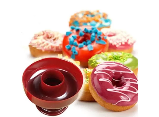 1PC DONUT MOLD DESSERT DOUGHNUT DONUT MAKER CUTTER DIY CAKE MOULD FONDANT DECOR