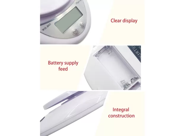 PORTABLE DIGITAL SCALE LED ELECTRONIC SCALES POSTAL FOOD BALANCE MEASURING WEIGHT KITCHEN