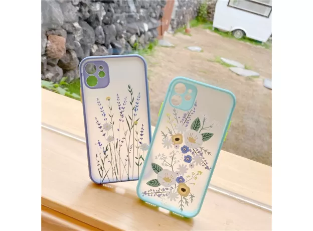 CUTE FLOWER PHONE CASE FOR IPHONE 11 PRO MAX 7 8 PLUS X XR XS MAX SE BACK COVER