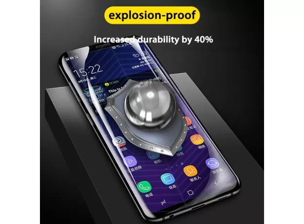 SCREEN PROTECTOR FOR SAMSUNG GALAXY S10 S10E S9 S8 S20 PLUS FULL COVER PROTECTIVE FILM