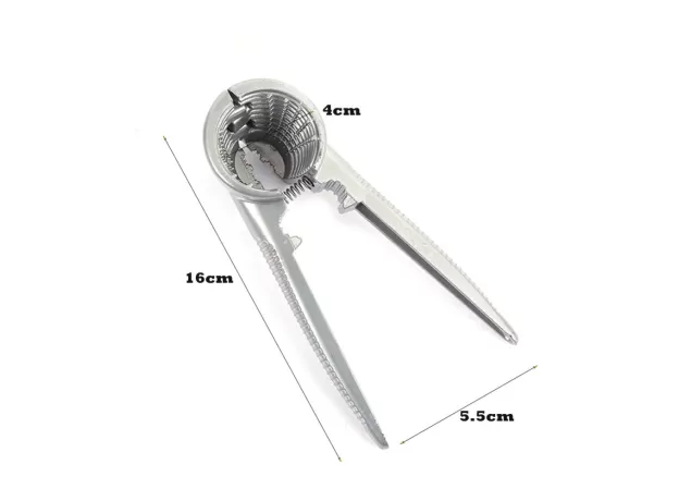 NUT CRACKERS ZINC ALLOY WALNUT CLIP FUNNEL TYPE WALNUT CLIP SMALL WALNUT TONGS FRUIT TOOLS