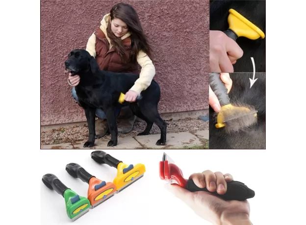 PET HAIR REMOVAL COMB CATS DOG GROOMING COMB PUPPY KITTEN HAIR SHEDDING TRIMMER COMBS PETS