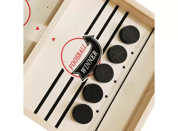 TABLE HOCKEY SLING PUCK – FAST PACED SLINGPUCK WINNER BOARD GAME