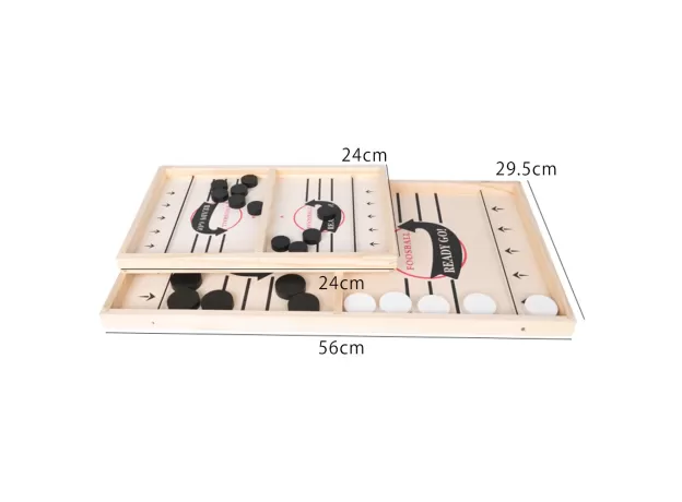 TABLE HOCKEY SLING PUCK – FAST PACED SLINGPUCK WINNER BOARD GAME