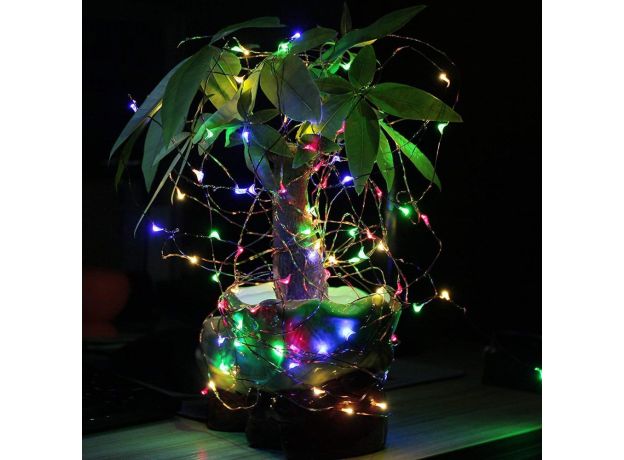 Solar Powered Twinkle Fairy Lights 10 Strands 200 LEDs Waterproof Timbo String Lights Decorative