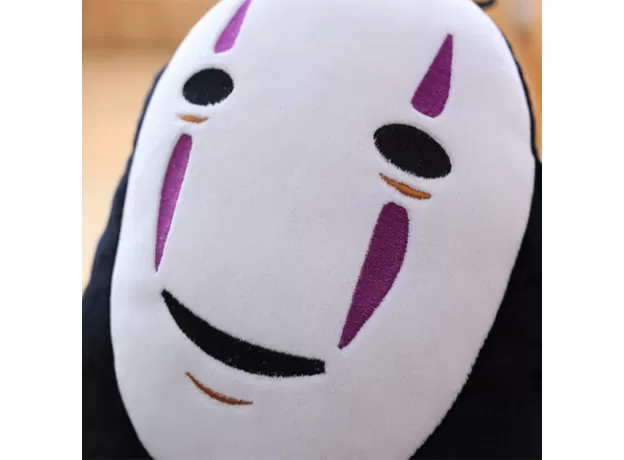 THOUSANDS OF CHIHIRO FACELESS MEN'S ANIME FILLED PLUSH TOY DOLLS CREATIVE MASK MEN'S PILLOWS KIDS