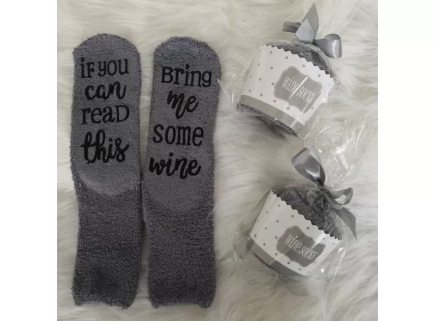 CHRISTMAS SOCKS WINE GIFTS FOR WOMEN CHRISTMAS PRESENT FUNNY GIFTS FOR MOM GRANDMA