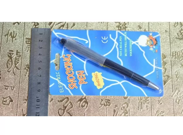SHOCK PEN TOY UTILITY GADGET GAG JOKE FUNNY PRANK TRICK NOVELTY FRIEND'S BEST GIFT