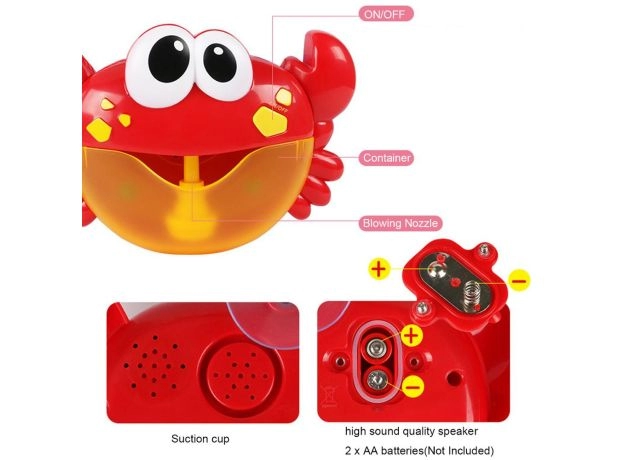 MUSIC BABY BATH TOY BATHTUB SOAP MACHINE AUTOMATIC BUBBLE MAKER BABY BATHROOM FUNNY TOY