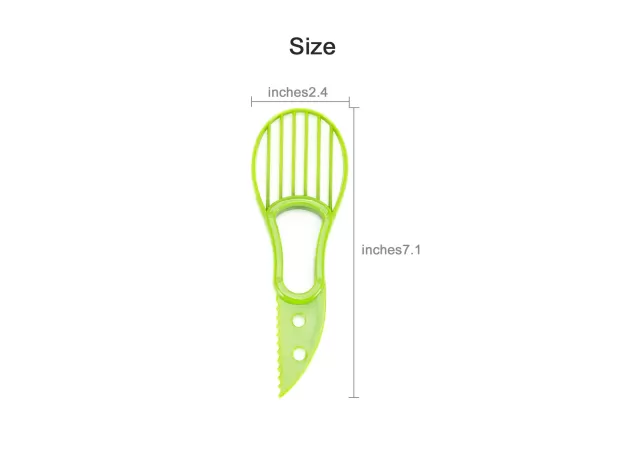 3 IN 1 SHEA CORER SLICER FRUIT PEELER MULTIFUNCTION FRUIT CUTTER