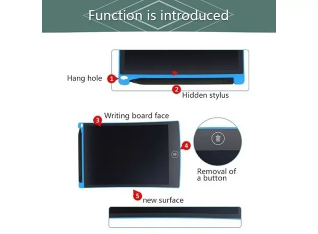 ELECTRONIC DRAWING BOARD LCD SCREEN WRITING TABLET DIGITAL GRAPHIC DRAWING TABLETS