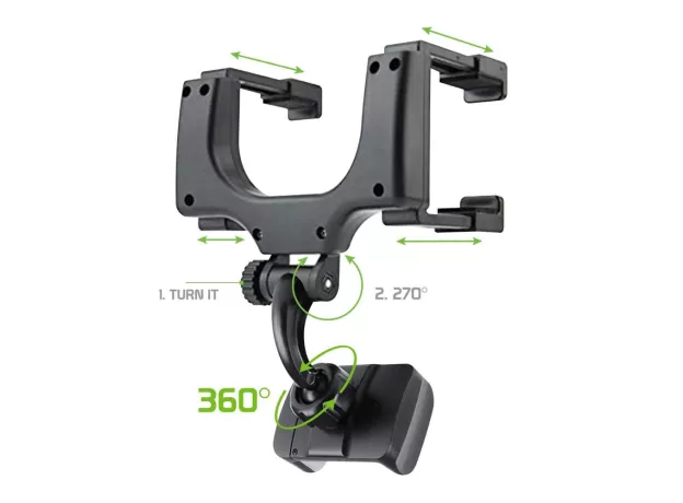 HOLDER PHONE  BRACKET CAR PHONE HOLDER 360 ROTATION FOR  UNIVERSAL CELL PHONE