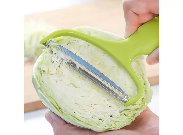 COOKING TOOLS WIDE MOUTH PEELER VEGETABLES FRUIT STAINLESS STEEL KNIFE