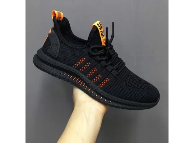 FASHION MEN SNEAKERS MESH CASUAL SHOES LAC-UP MENS SHOES
