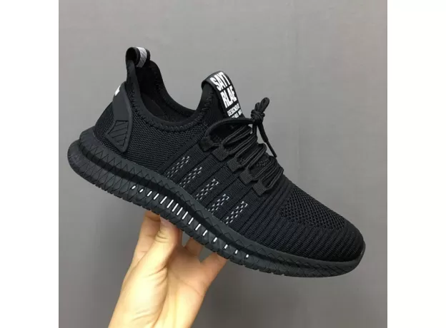 FASHION MEN SNEAKERS MESH CASUAL SHOES LAC-UP MENS SHOES
