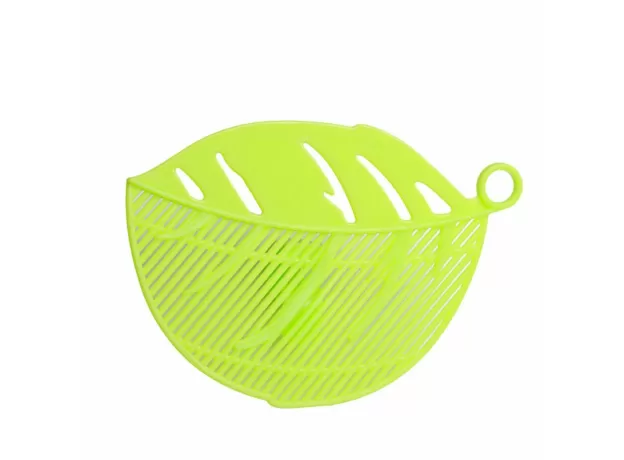 LEAF SHAPE DURABLE CLEAN RICE WASH SIEVE BEANS PEAS CLEANING GADGET
