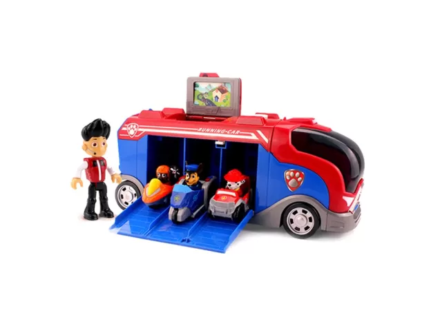 PAW PATROL RESCUE BUS DOG PATRULLA CANINA – ANIME VEHICLE PLASTIC TOY