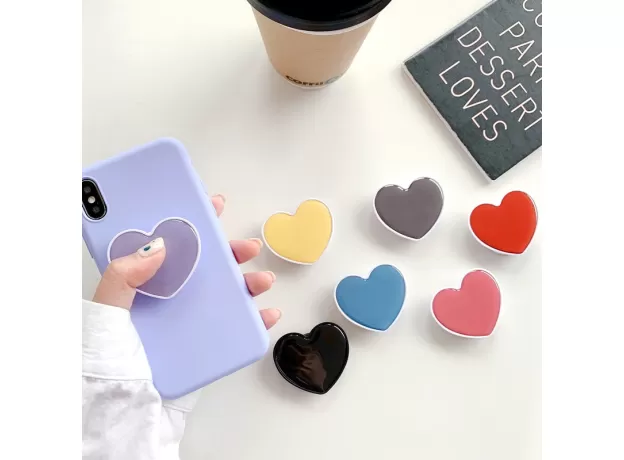 UNIVERSAL MOBILE PHONE BRACKET CUTE 3D AIRBAG PHONE EXPANDING STAND FINGER HOLDER MOBILE ACCESSORIES LOVE HOLDER FOR PHONE CLIP