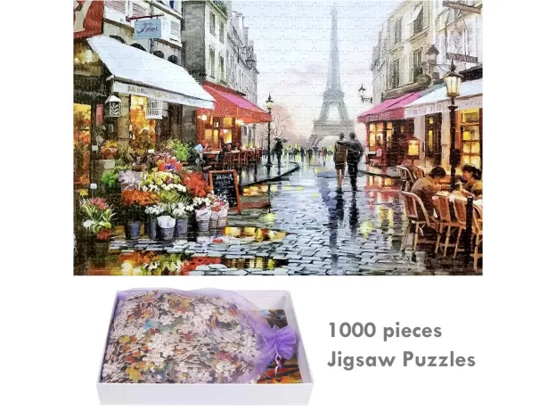2020 DIY 1000 PIECES JIGSAW PUZZLE EDUCATIONAL PUZZLE GAMES TOYS ASSEMBLING PICTURE LANDSCAPE PUZZLES FOR ADULTS KIDS GIFTS