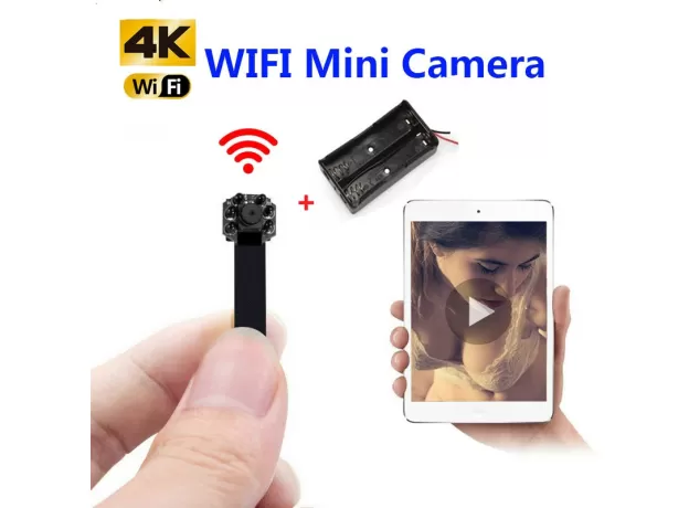4 K WIFI NETWORK CAMERA WEBCAM IP P2P HD WIDE ANGLE MINI CAMERA DIY WIRELESS CAM