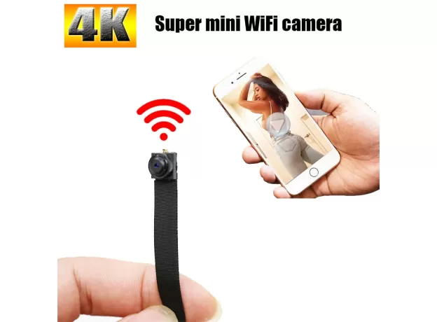 HD 4K MINI CAMERA MINI WIRELESS DIY PORTABLE WIFI IP NIGHT VISION REMOTE VIEW P2P MICRO