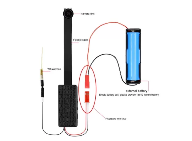 HD 4K MINI CAMERA MINI WIRELESS DIY PORTABLE WIFI IP NIGHT VISION REMOTE VIEW P2P MICRO