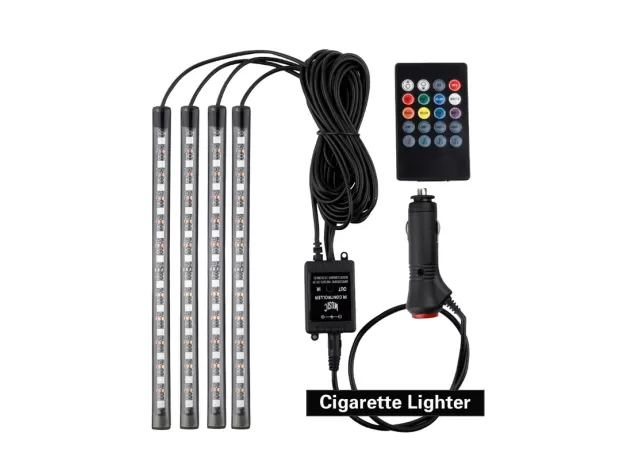 STRIP LIGHT DECORATIVE FOOT LAMP WITH USB WIRELESS REMOTE MUSIC CONTROL MULTIPLE