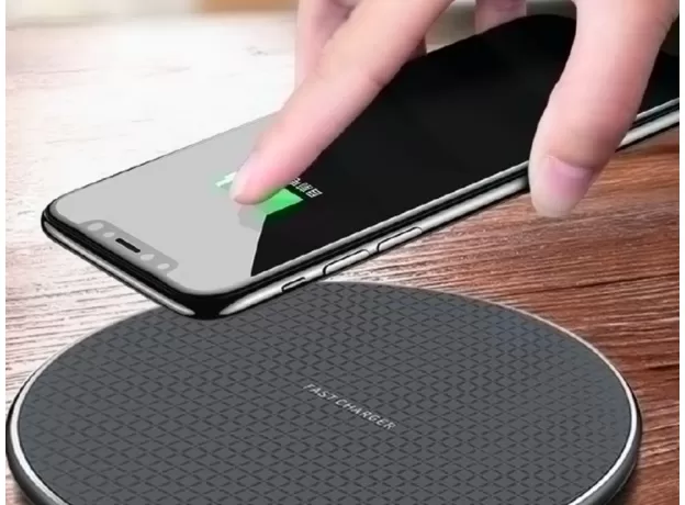 FAST WIRELESS CHARGER PAD FOR IPHONE QI WIRELESS CHARGING STAND FOR ANDROID PHONE CAR